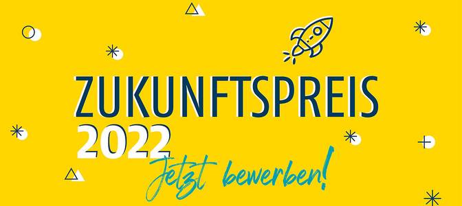Banner Zukunftspreis 2022 Banner Zukunftspreis 2022